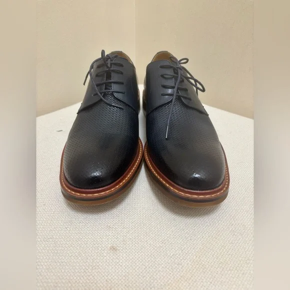 Ritizen Shoes Mens Size 8.5 Blue Leather Lace Up Oxford *NWOT* never worn! - Picture 10 of 16